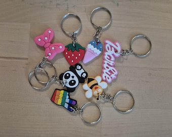 Cute Silicone Keychains