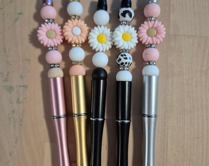 Silicone Bead Top Pens – Fun, Stylish, and Smooth Writing