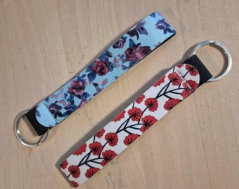 Fabric Wrist Key Chains
