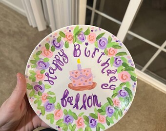 Mini Birthday Party Plates