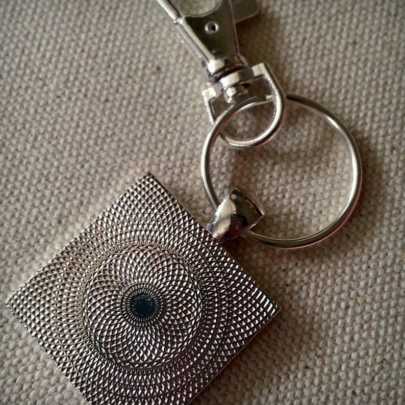 Custom Made Photo Keychain GLASS Photo Keychain With Purse Etsy