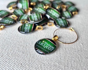 20mm Logo Party Favor Charms - Square or Dome - Gold or Silver - Client Customer Employee Appreciation Gift - Swag Bag - Corporate Event