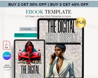 PLR Ebook  | Ebook Template  | Ebook Cover | Editable Ebook Template  | Done For You Ebook | Ebook Template Canva | Ebook Mock-up | PLR