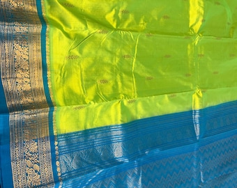 pure Silk Mark Certified Kanjivaram silk saree, gift for her, for any special occasion