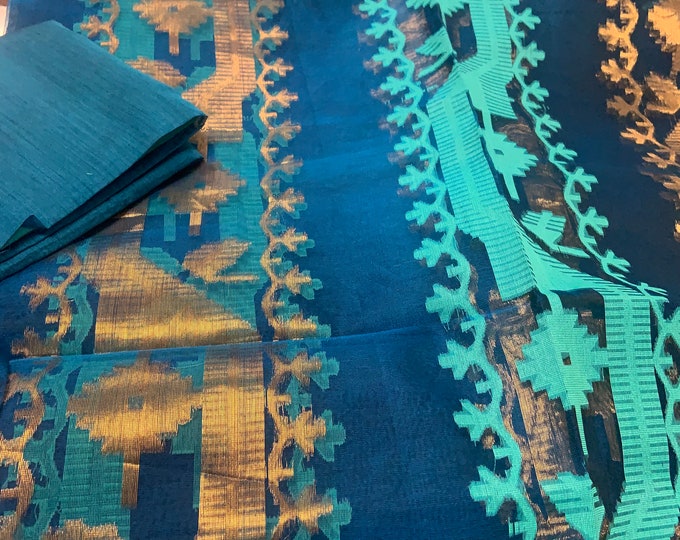 Maroon Bengal Handwoven Muslin Saree