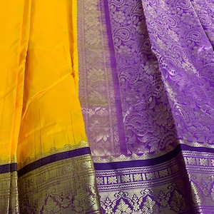 Pure silk mark Kanjivaram Saree