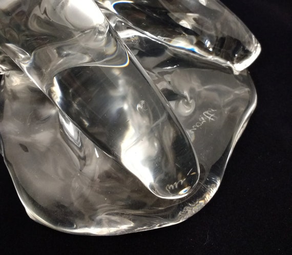 PINO SIGNORETTO Signed Blown Glass Female Nude Sculpture, Italy