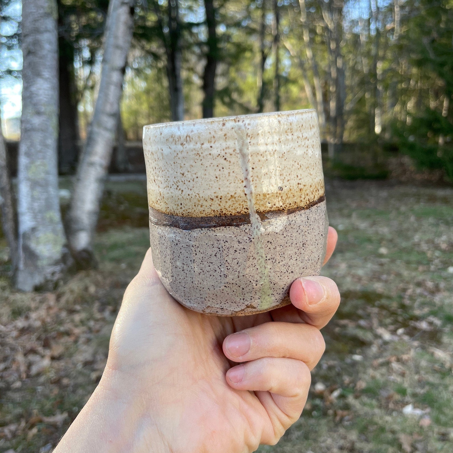 no handle tea cups