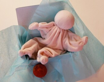 DIY Sewing Patten - Baby's First Toys - handmade Doll and felt Ball - PDF Instruction - Download Instantly - Handwork Studio