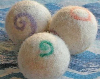 PDF instructions - Make your own Wool Juggling Balls / Dryer Balls