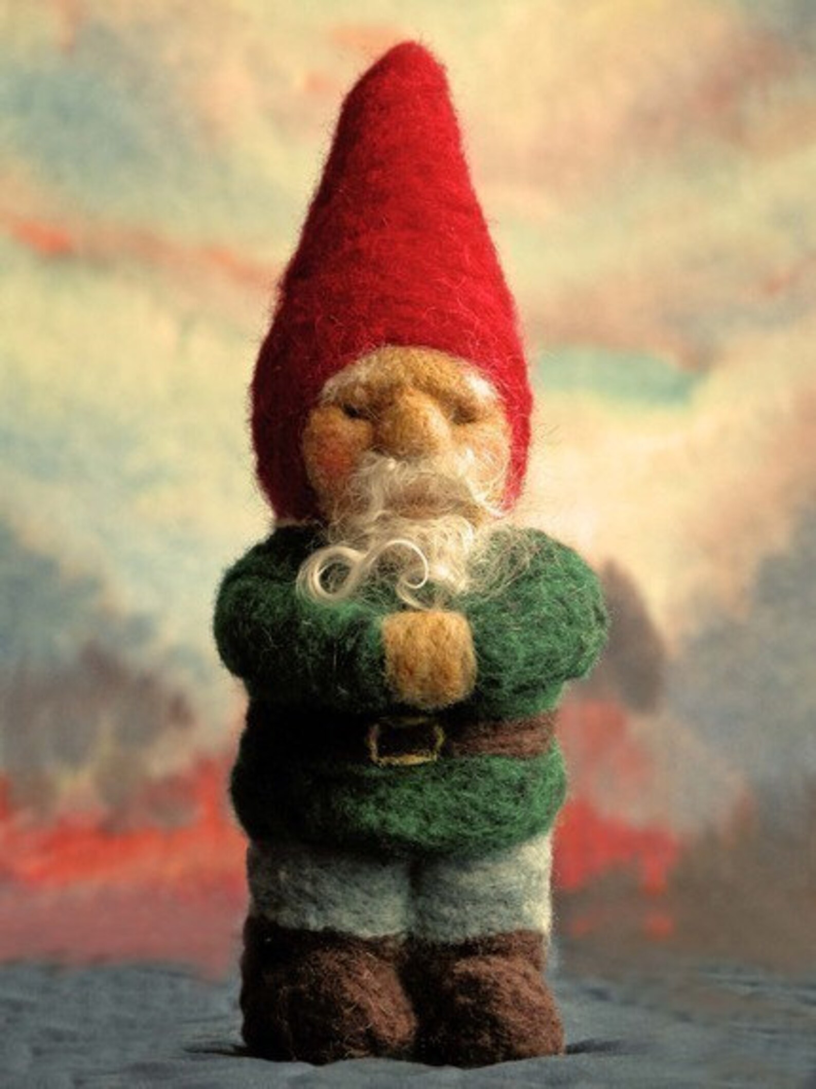 PDF Felt Gnome Instruction Needle Felting Etsy