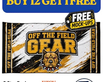 Custom Sport Towels - Microfiber with Terryloop Backing Bulk - Swim Team Towels Pricing Available