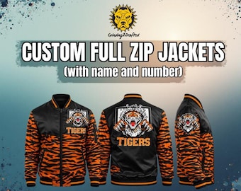 Custom Sublimated Full Zip Jacket