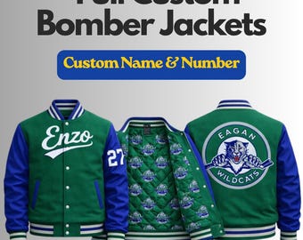 Varsity Jacket - Custom Bomber Jacket