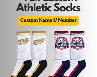 Calcetines deportivos personalizados - Diseño y maqueta gratuitos