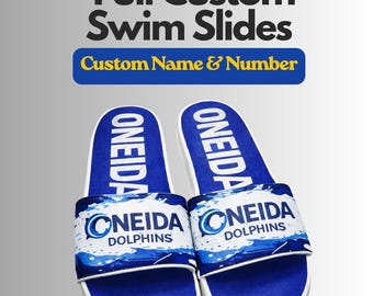 Custom Swim Team Slides