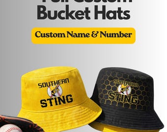Custom Reversible Bucket Hat - 12pc Minimum