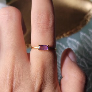 14k gold jewelry gift, 14k gold ring, Silver rings, Sterling silver, Stackable rings, Statement rings, Dainty rings, Minimalist, Zircon