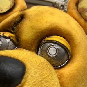 FNAF movie Yellow Rabbit Cosplay head Replica image 4