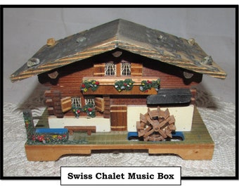 Cabin Music Box Etsy