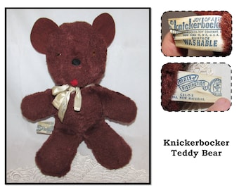 knickerbocker teddy bear 1960