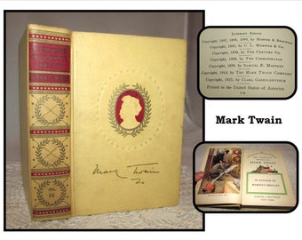 Mark Twain Essays Etsy Vintage Volume Hardcover Book Selected Essays By Mark Twain The Defense Of Harriet Shelley More Essay Examples High School also Compare Contrast Essay Examples High School Essays On Science Fiction