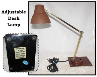 tensor portable lamp vintage