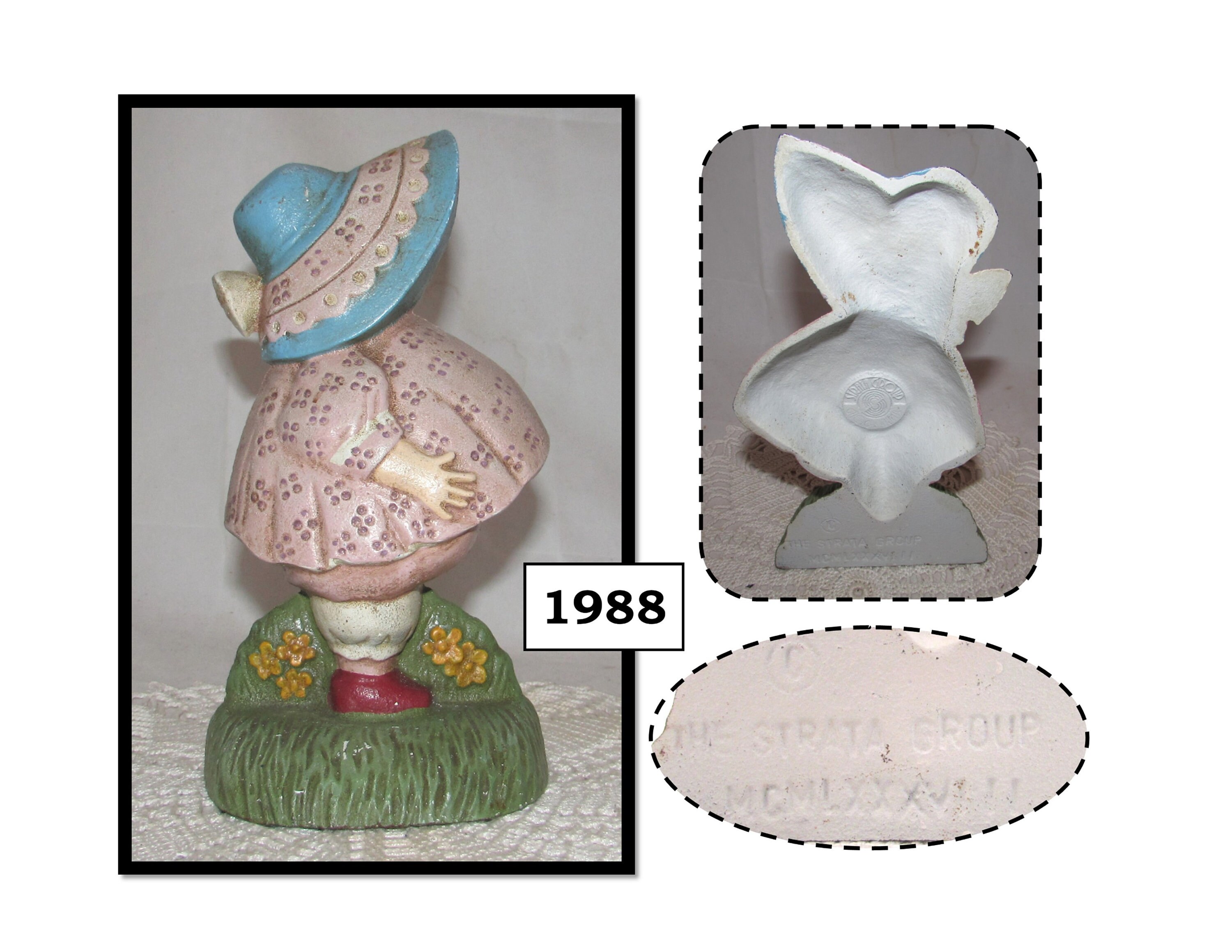 Sun Bonnet Figurines - Etsy