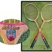 TWO Vintage ATLAS Badminton Rackets Racquets, Display, Made in Japan - Etsy
