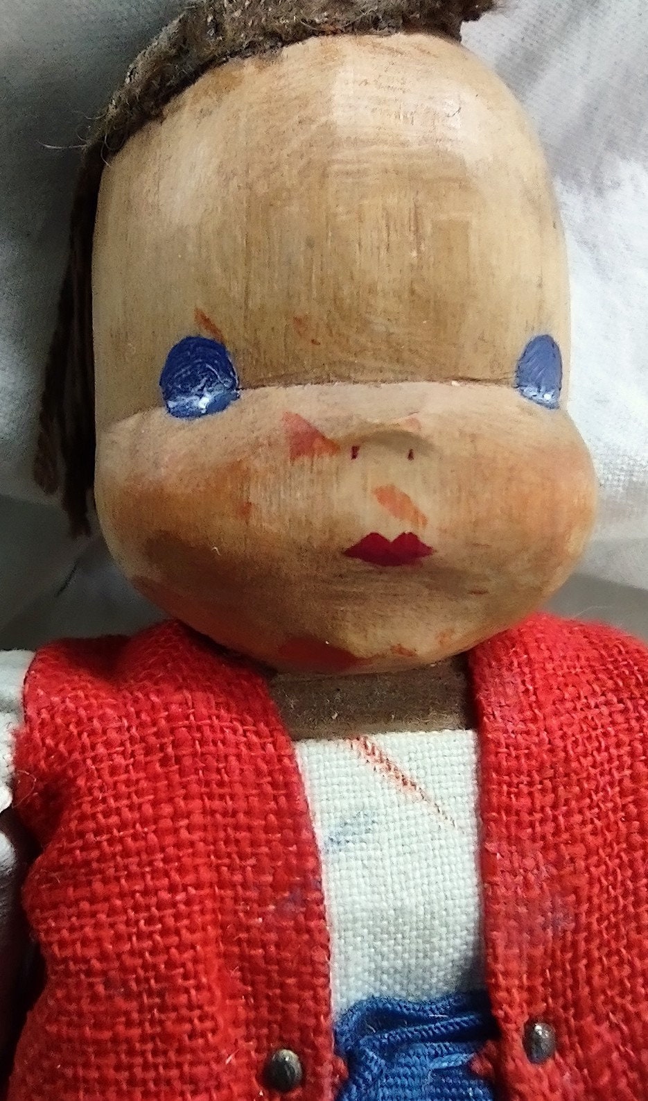 Vintage German Lotte Sievers Hahn Wood Boy Doll - Etsy