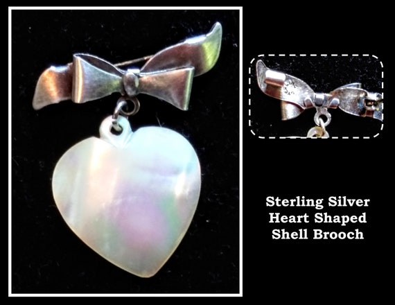 15x15mm Mother-of-Pearl and Diamond-Accented Heart Lock and Key