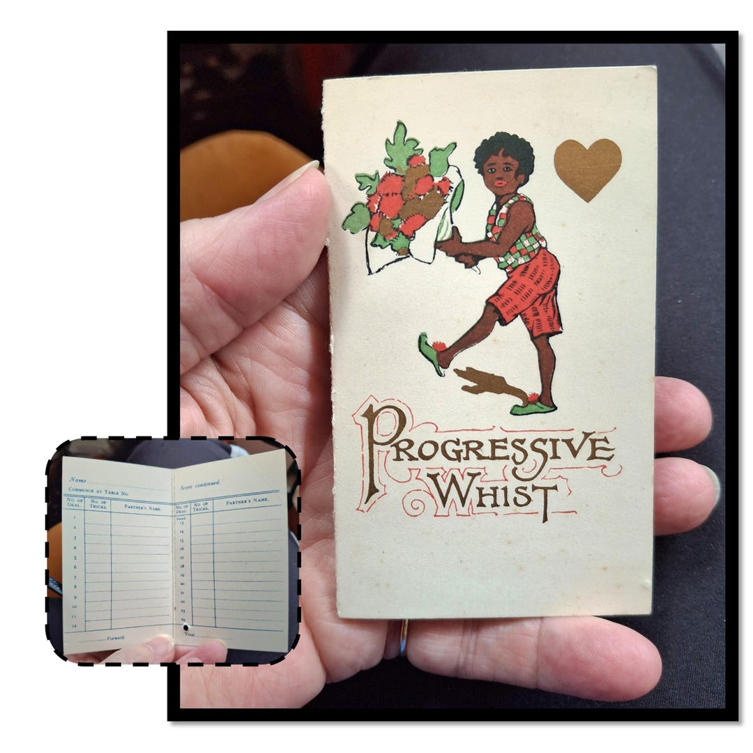 Whist Score Pads / Carte da punteggio (4 confezioni - 200 fogli