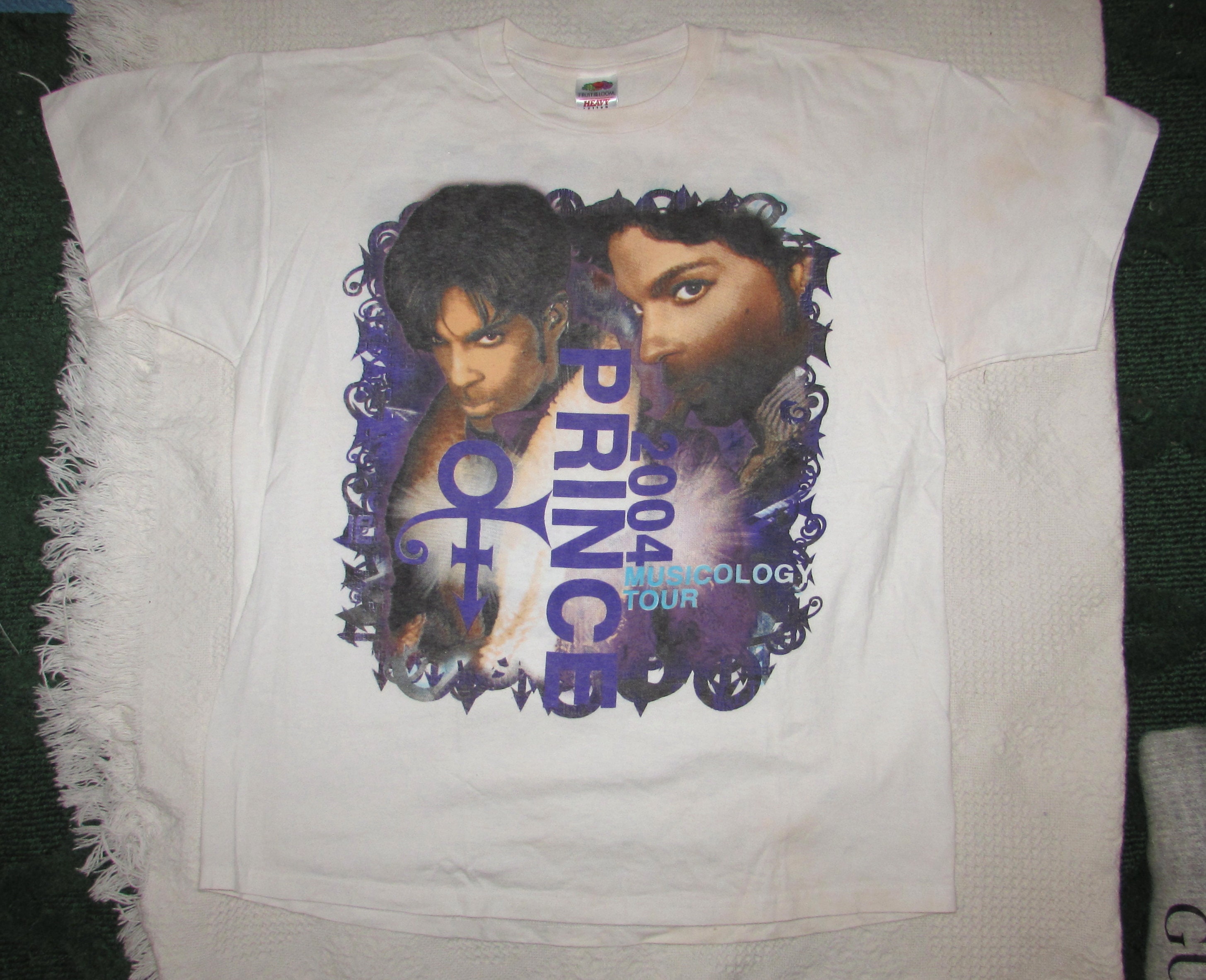 Prince Musicology 2004 ツアー Tシャツ Prince 2004 Musicology Tour Shirt | eBay