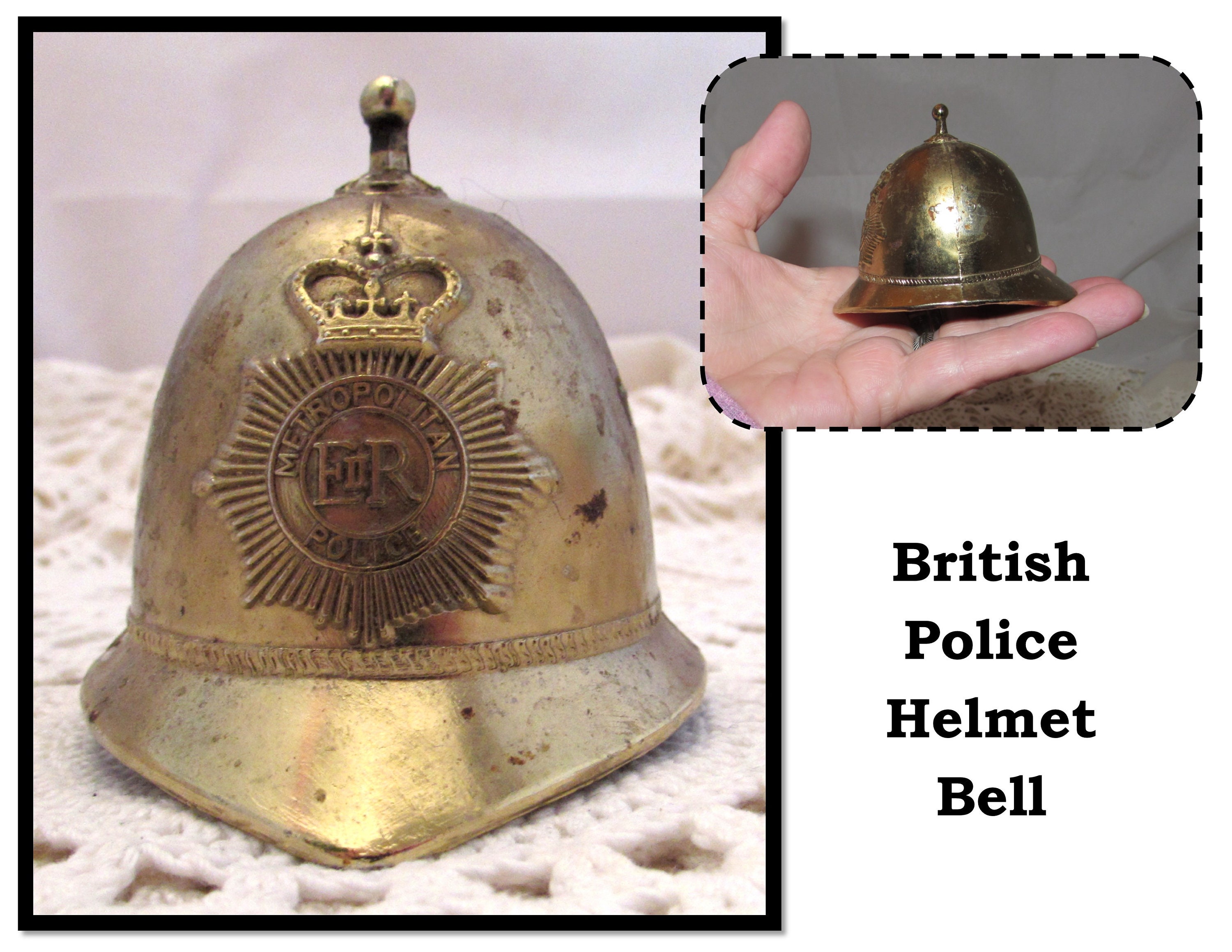 Police Helmet Bell - Etsy