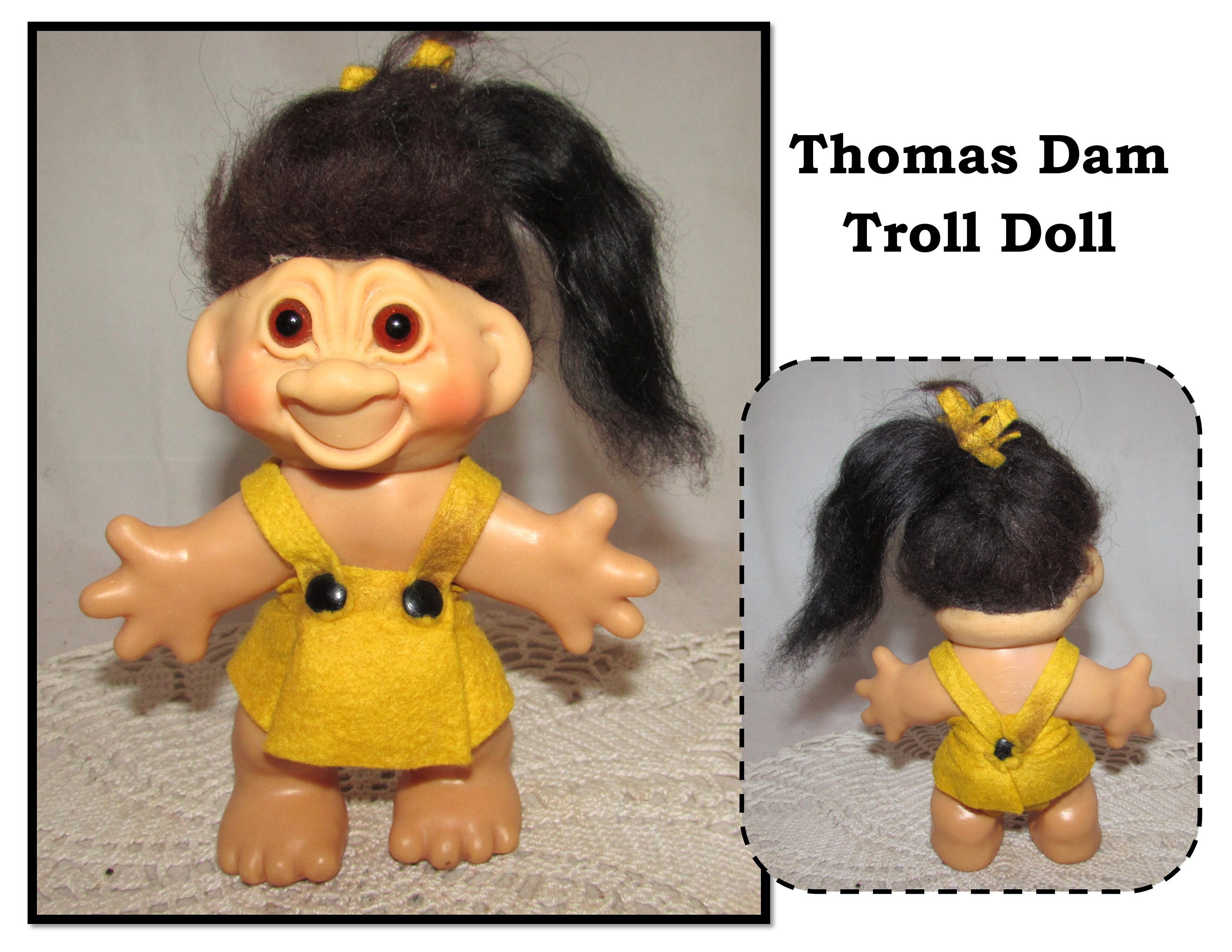 troll doll brown hair