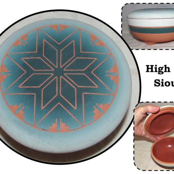 Native American Pottery With Lid Etsy