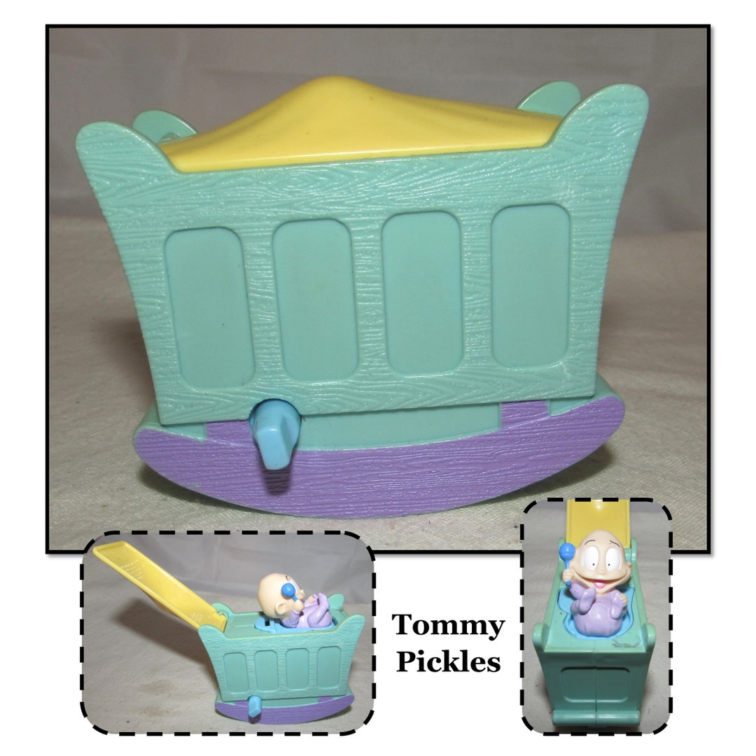 Vintage 1998 Plastic Burger King Wind up Toy - Rugrats, Tommy Pickles ...