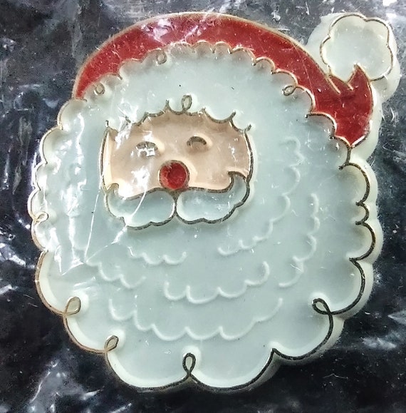 2 - Vintage 1983 Plastic Hallmark Santa Claus Chr… - image 5