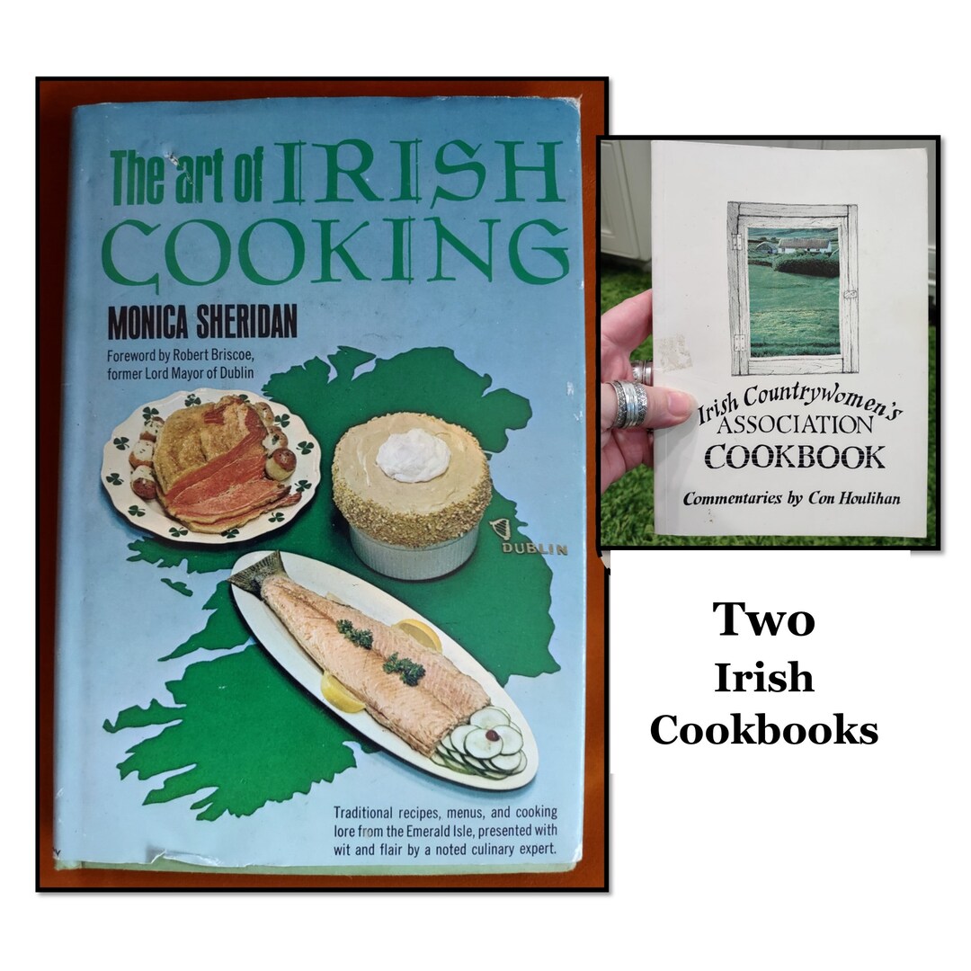 2 Vintage Irish Recipe Books 1965 The Art Of Irish Cooking By Monica 2 Vintage Irish Recipe Books 1965 The Art Of Irish Cooking By Monica