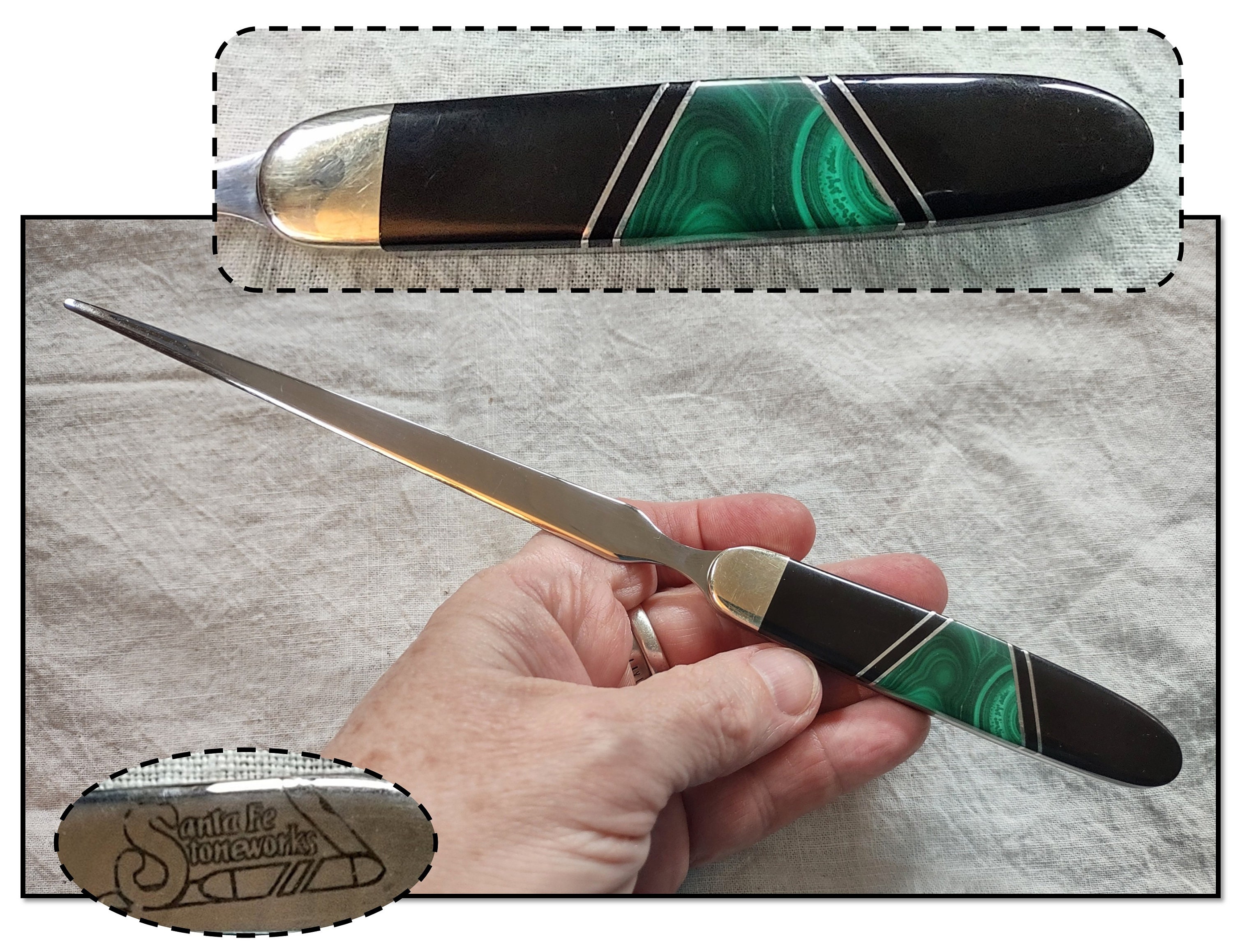 日本限定モデル】 SANTA FE STONEWORKS ナイフ ターコイズ mt.realt.by