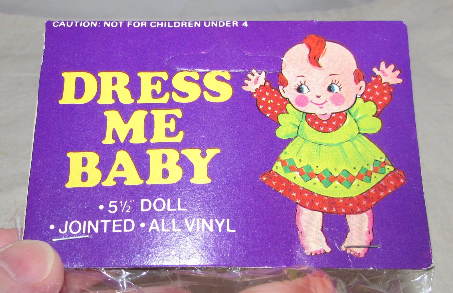 TWO Vintage Vinyl Kewpie Dolls in Original Packages Dress Etsy