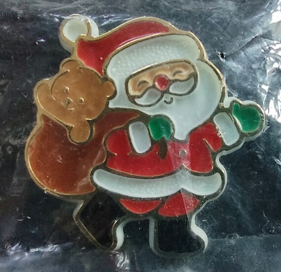 2 - Vintage 1983 Plastic Hallmark Santa Claus Chr… - image 4