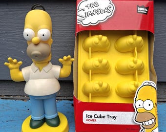3 - Vintage 2002 Simpsons Bobble Heads, Bart, Grampa & Homer BONUS