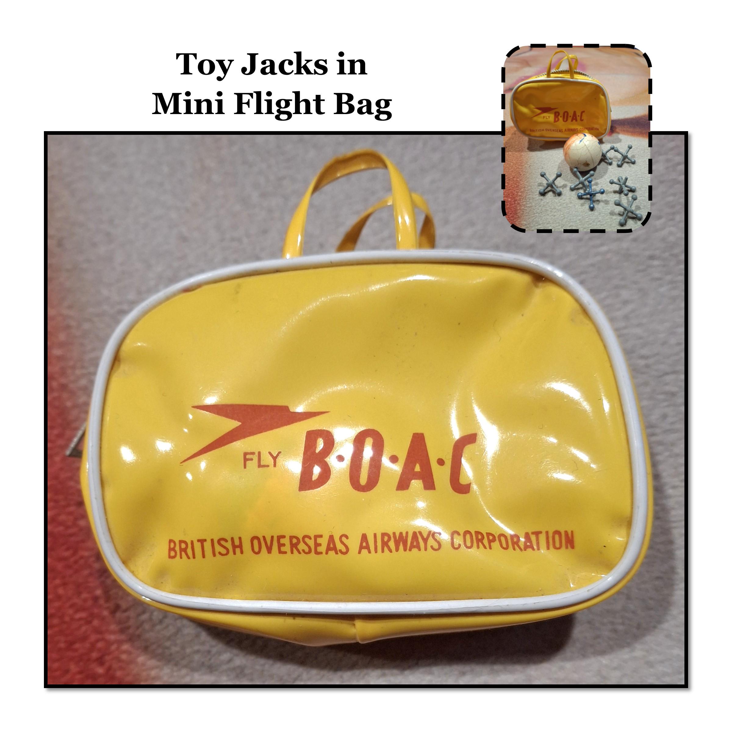 Vintage British Airways Flight Bag - Etsy