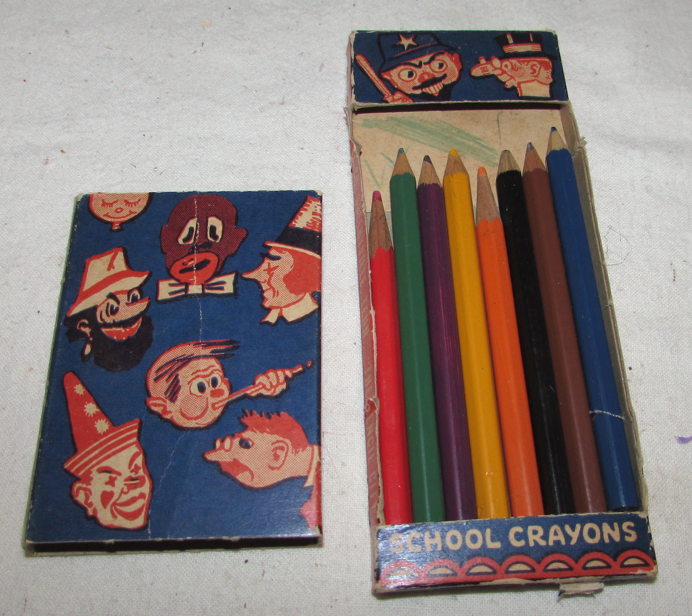 Fueled by Clouds & Coffee: Vintage Colored Pencils: Nearly Antique