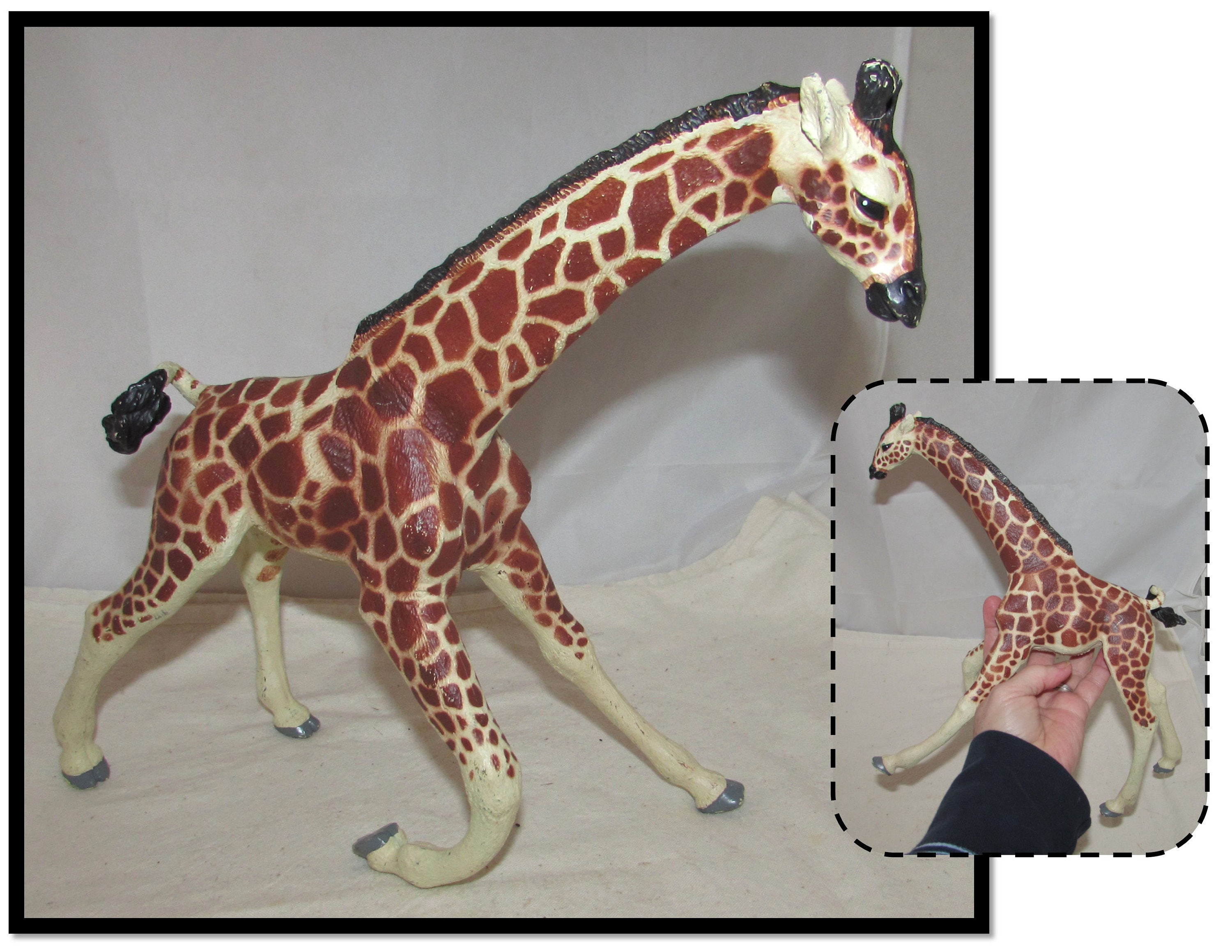 Reticulated Giraffe Toy, Wildlife Animal Toys