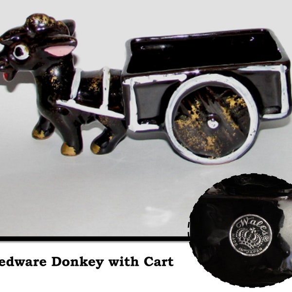 Donkey Pulling Cart Planter Etsy