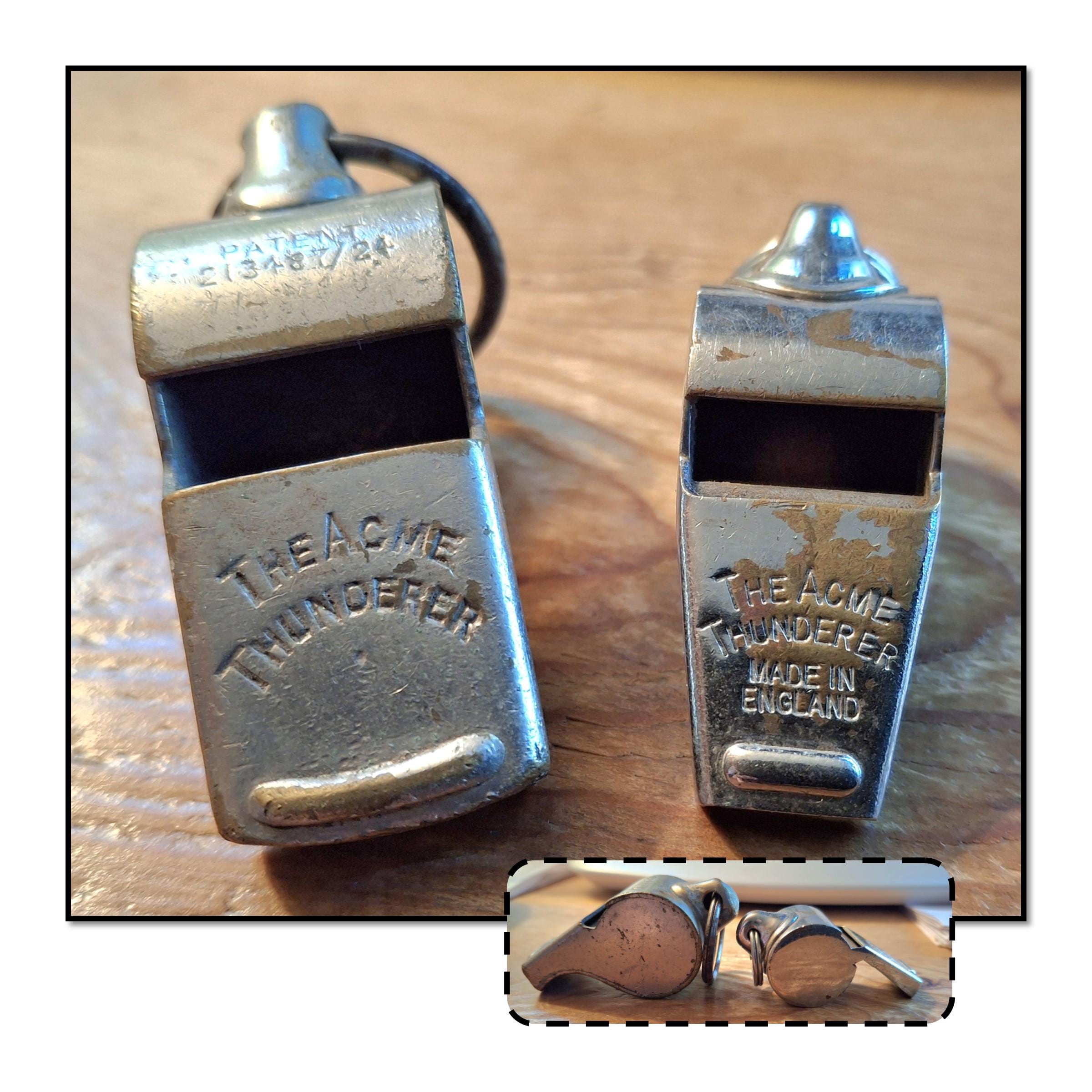 The Acme Thunderer Whistle England - Etsy