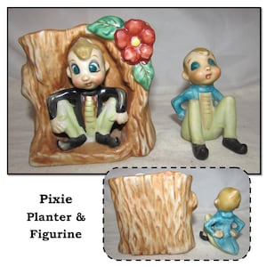 Vintage Jiminy Cricket Ceramic Planter by Acme Pottery & Figurine, Japan
