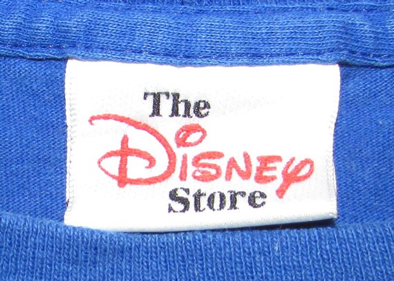 Vintage Blue Cotton T-Shirt, Tigger the Tiger, Disney Store View 6
